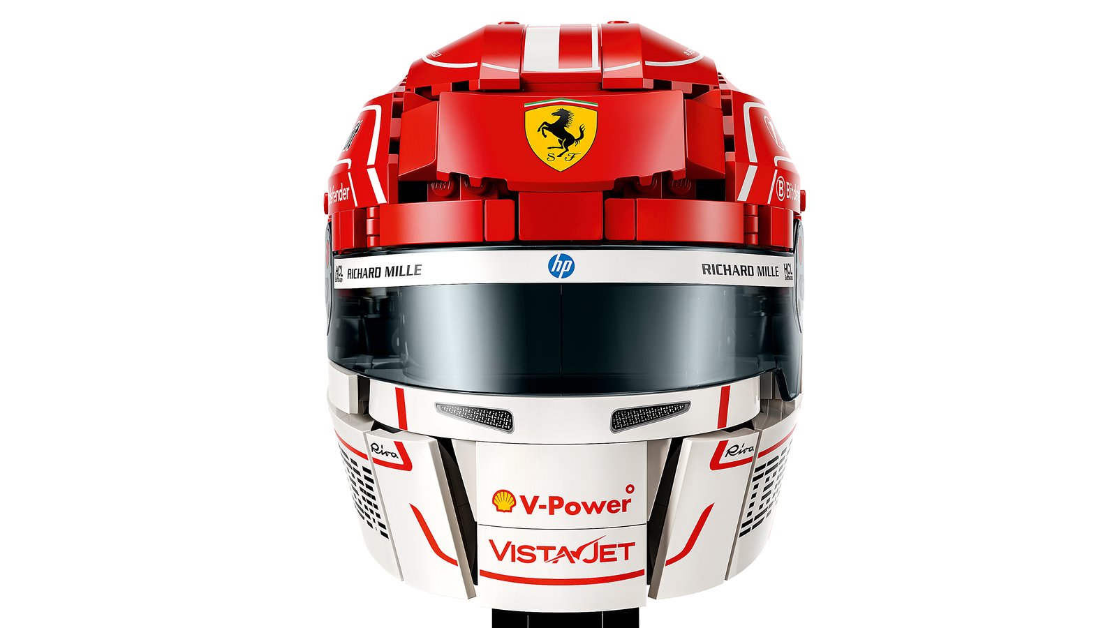 LEGO 43014 LEGO® Editions 43014 - Scuderia Ferrari HP Charles Leclerc Helm – Detailansicht 1