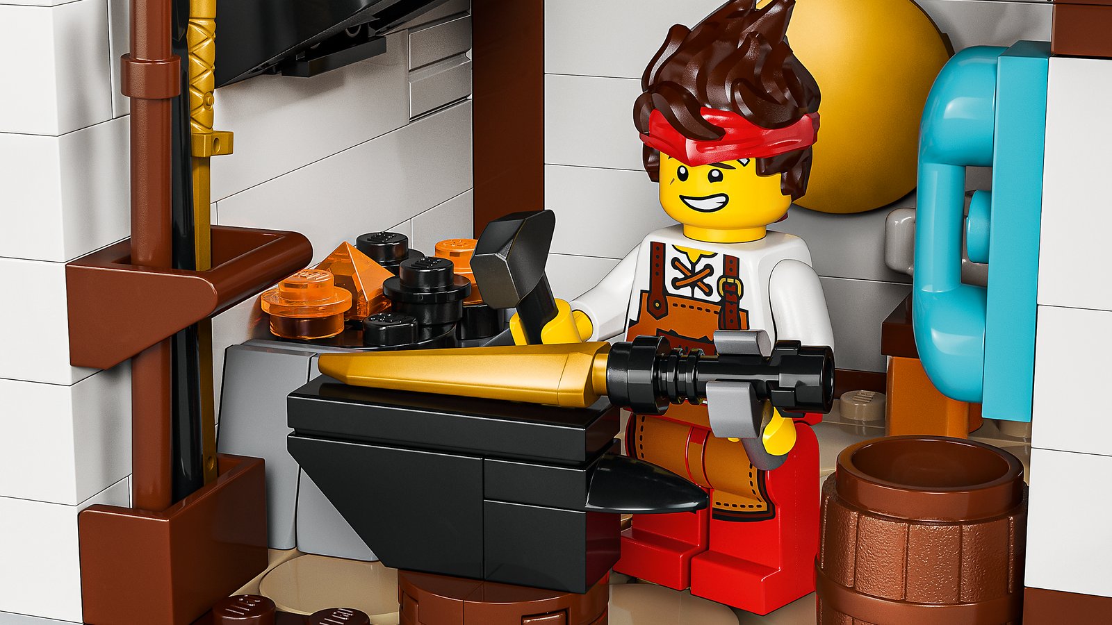 LEGO 71858 LEGO® Ninjago 71858 - 15-jähriges Jubiläum der Vier-Waffen-Schmiede – Detailansicht 6