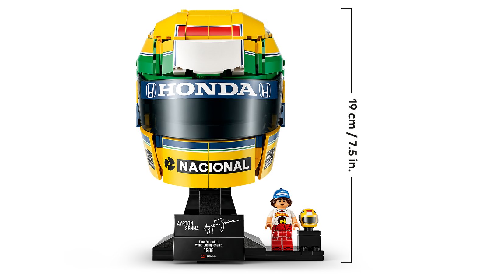 LEGO 43024 LEGO® Editions 43024 - Ayrton Senna Helm – Detailansicht 2