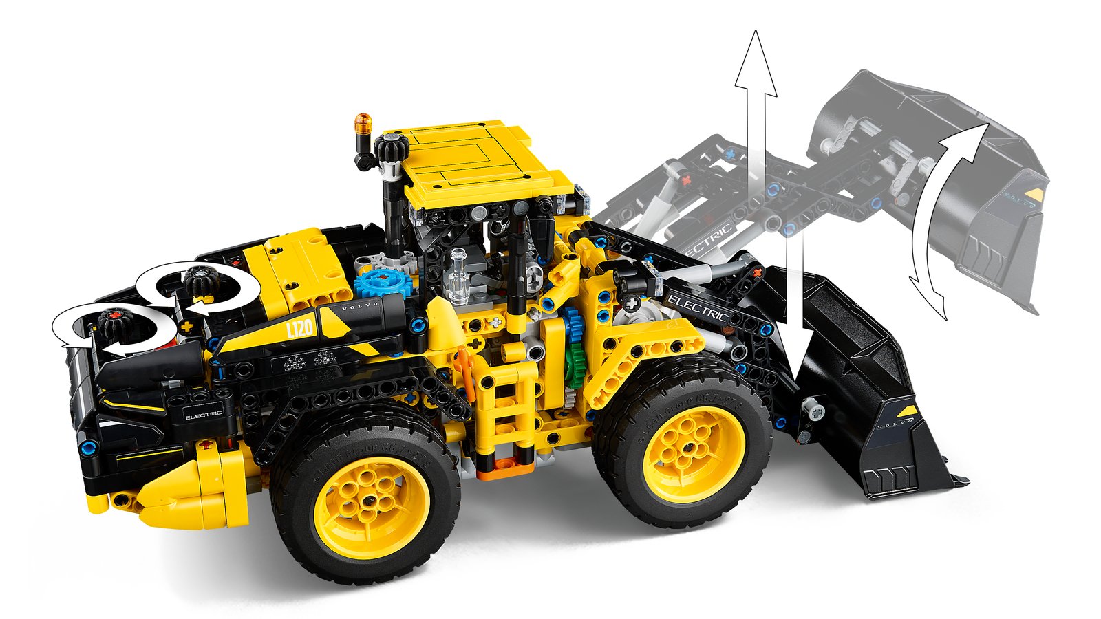 LEGO 42209 LEGO® Technic 42209 - Volvo L120 Electric Radlader – Detailansicht 5