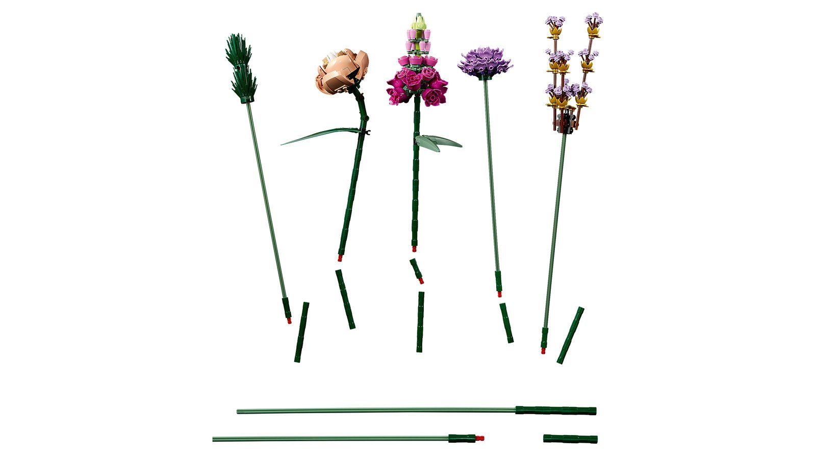 LEGO 10280 LEGO® Icons 10280 - Blumenstrauß – Detailansicht 2