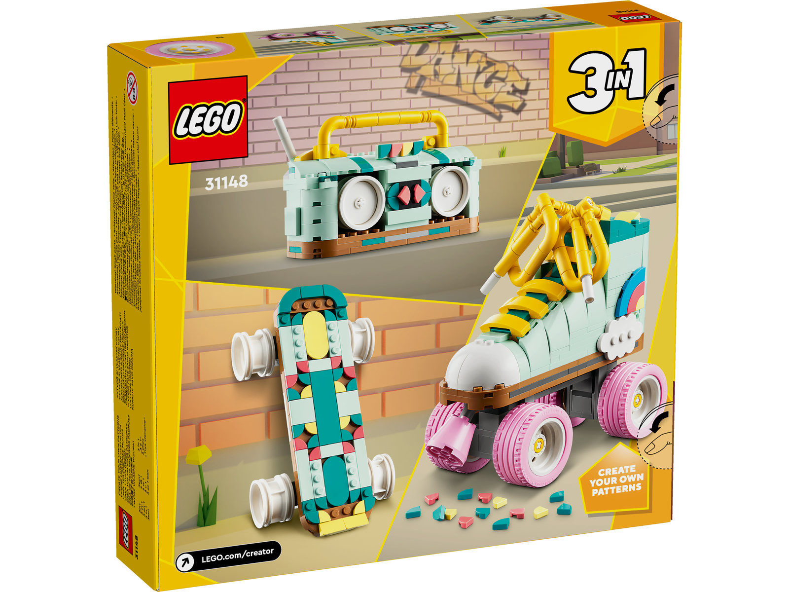 LEGO® Creator 31148 - Rollschuh