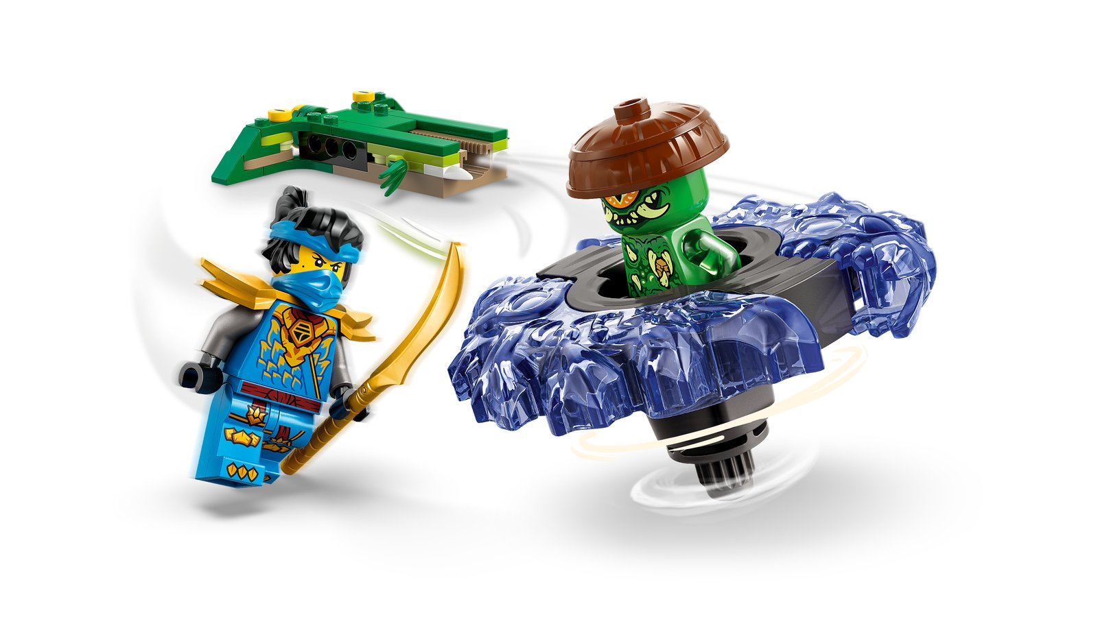 LEGO 71849 LEGO® Ninjago 71849 - Nya vs. Mutationsmonster-Spinner – Detailansicht 1