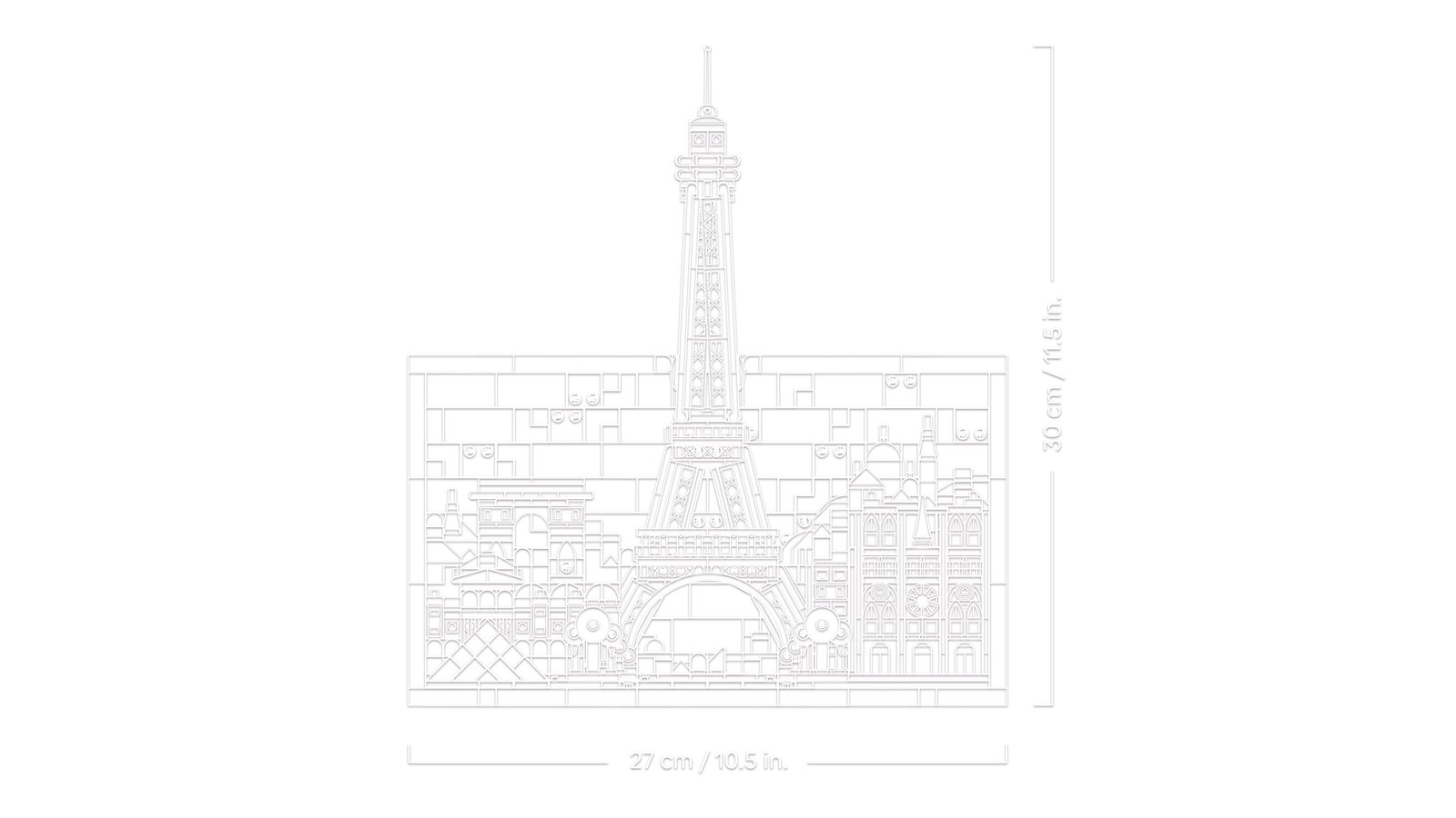 LEGO 21064 LEGO® Architecture 21064 - Paris – Stadt der Liebe – Detailansicht 2