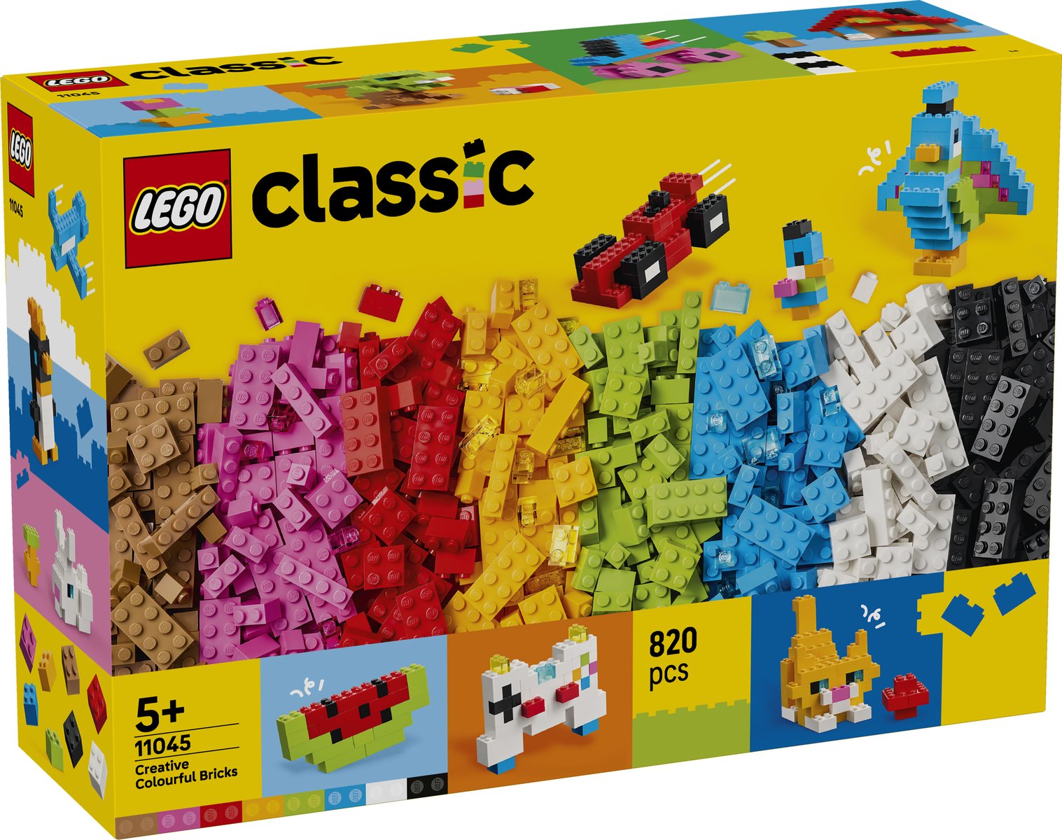 LEGO 11045 LEGO® Classic 11045 - Kreative Bunte Steine – Verpackung vorne