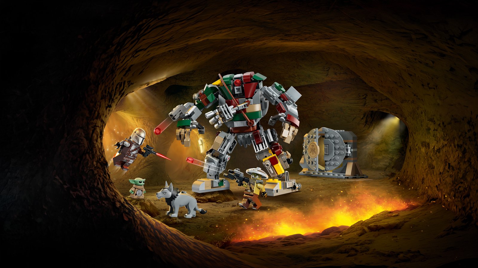 LEGO 75451 LEGO® Star Wars™ 75451 - Showdown mit dem Wächterdroiden am Huttenpalast – Primaeres Produktbild