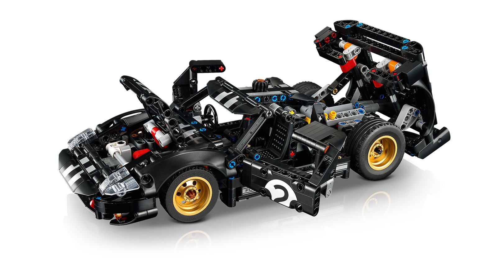 LEGO 42223 LEGO® Technic 42223 - 1966 Ford GT40 MKII Rennwagen – Detailansicht 2