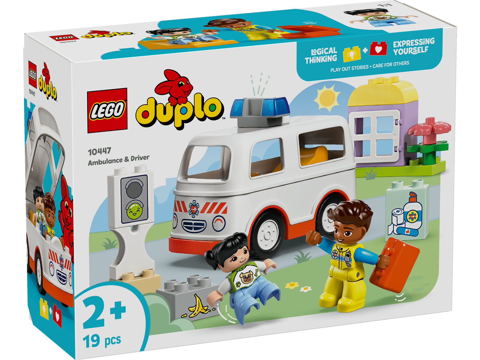 LEGO® DUPLO Town 10447 - Rettungswagen mit Fahrer LEGO® DUPLO Town 10447 - Rettungswagen mit Fahrer