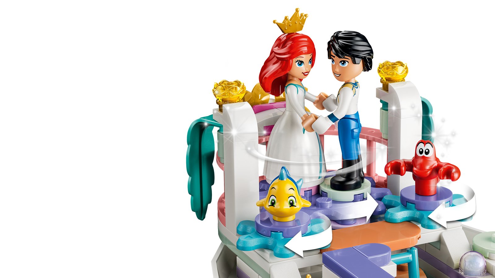 LEGO 43299 LEGO® ǀ Disney Princess 43299 - Arielles Königliches Hochzeitsboot – Detailansicht 5