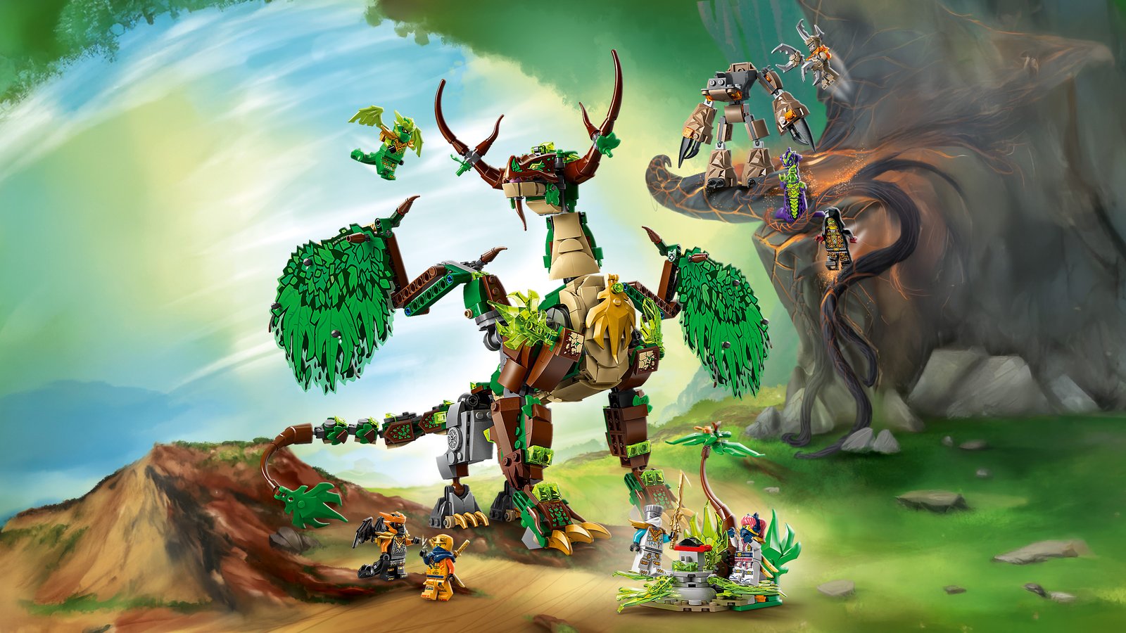 LEGO 71859 LEGO® Ninjago 71859 - Der Drache des Lebens – Detailansicht 2