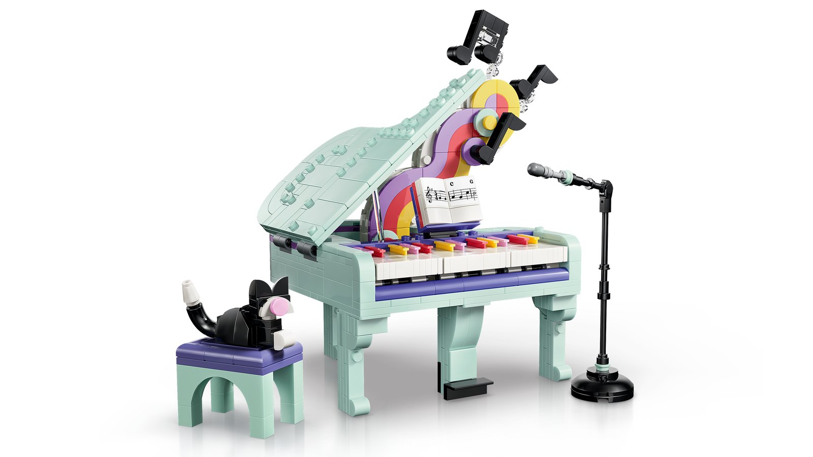 LEGO 31392 LEGO® Creator 31392 - Deko-Klavier mit Katze – Primäres Produktbild