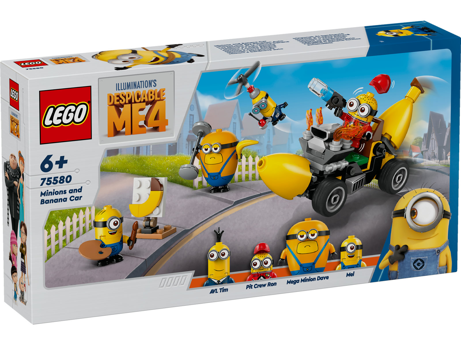 LEGO® Despicable Me 75580 - Minions und das Bananen Auto