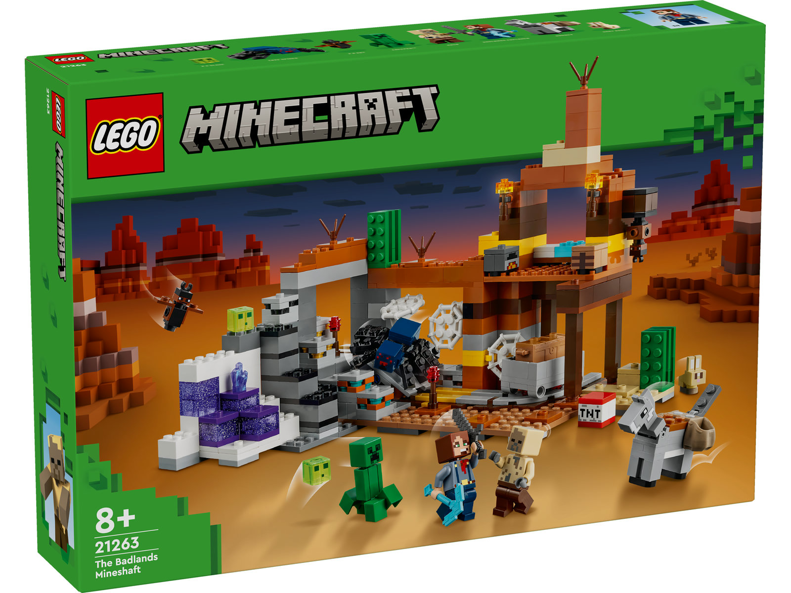 LEGO® Minecraft 21263 - Die Mine in den Badlands LEGO® Minecraft 21263 - Die Mine in den Badlands