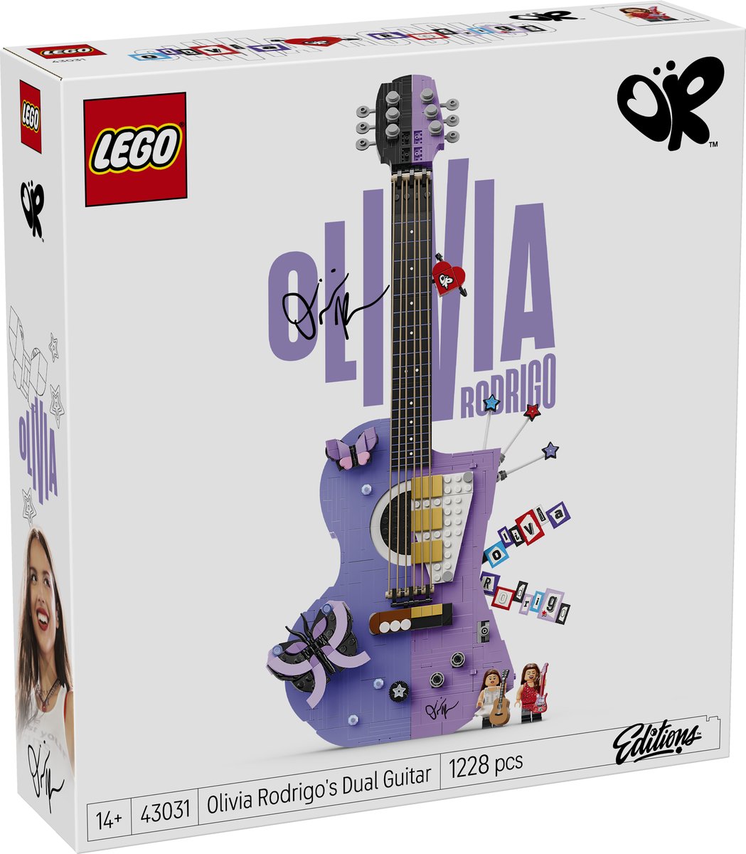 LEGO 43031 LEGO® Editions 43031 - Olivia Rodrigos Gitarre – Verpackung vorne