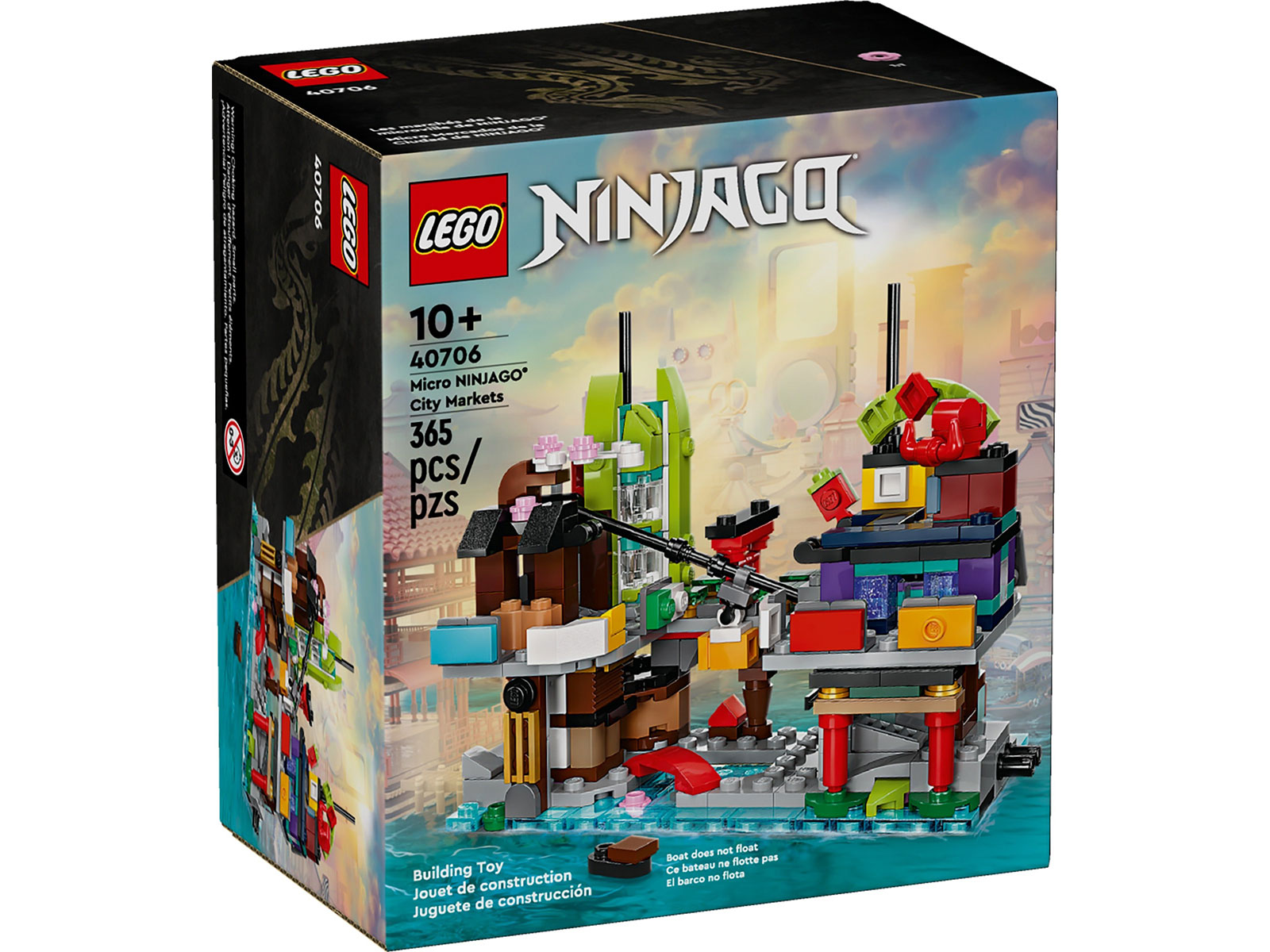 LEGO® Ninjago 40706 - Mikromodell der Märkte von NINJAGO® City LEGO® Ninjago 40706 - Mikromodell der Märkte von NINJAGO® City