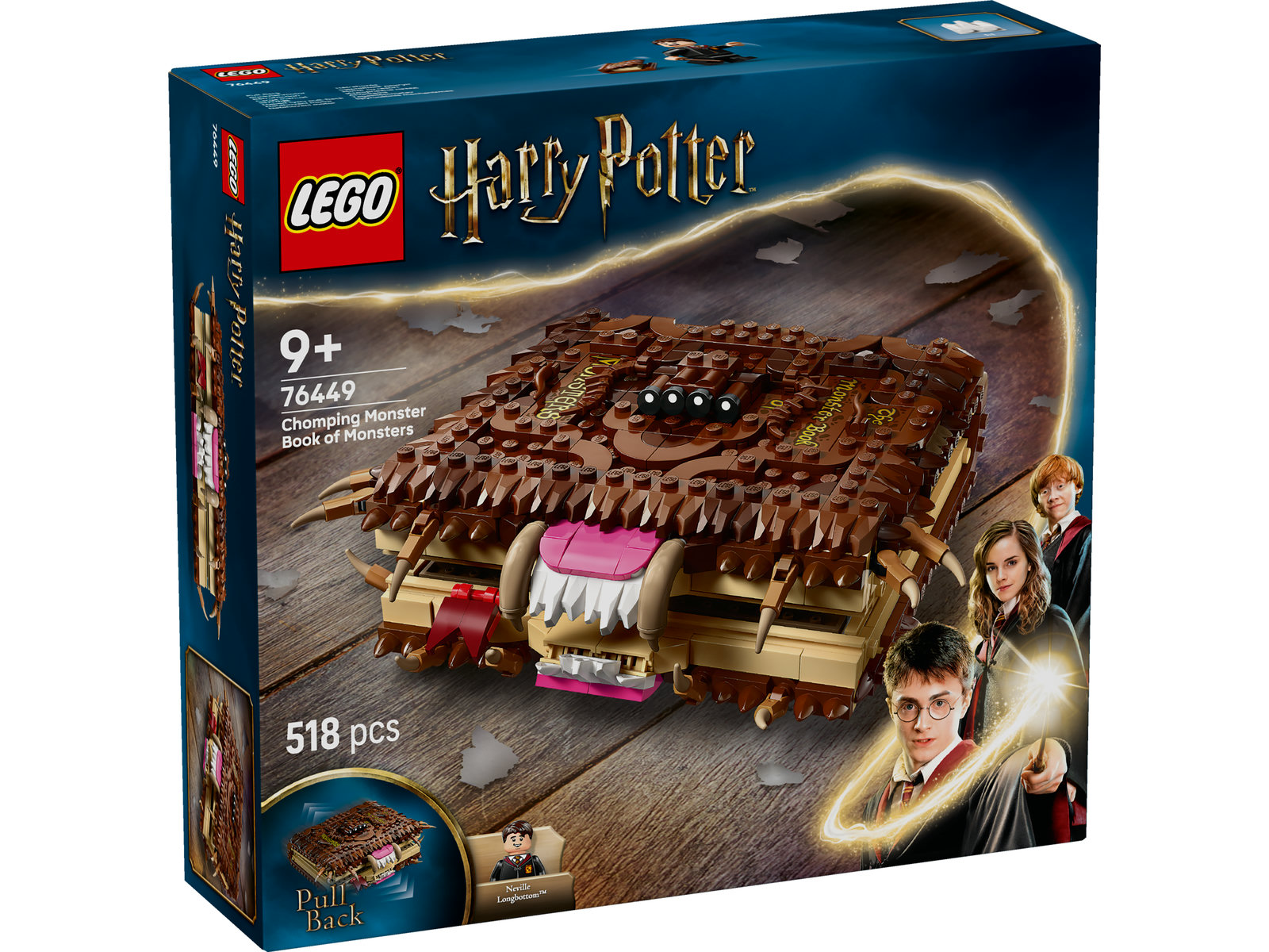 LEGO® Harry Potter™ 76449 - Beißendes Monsterbuch der Monster LEGO® Harry Potter™ 76449 - Beißendes Monsterbuch der Monster