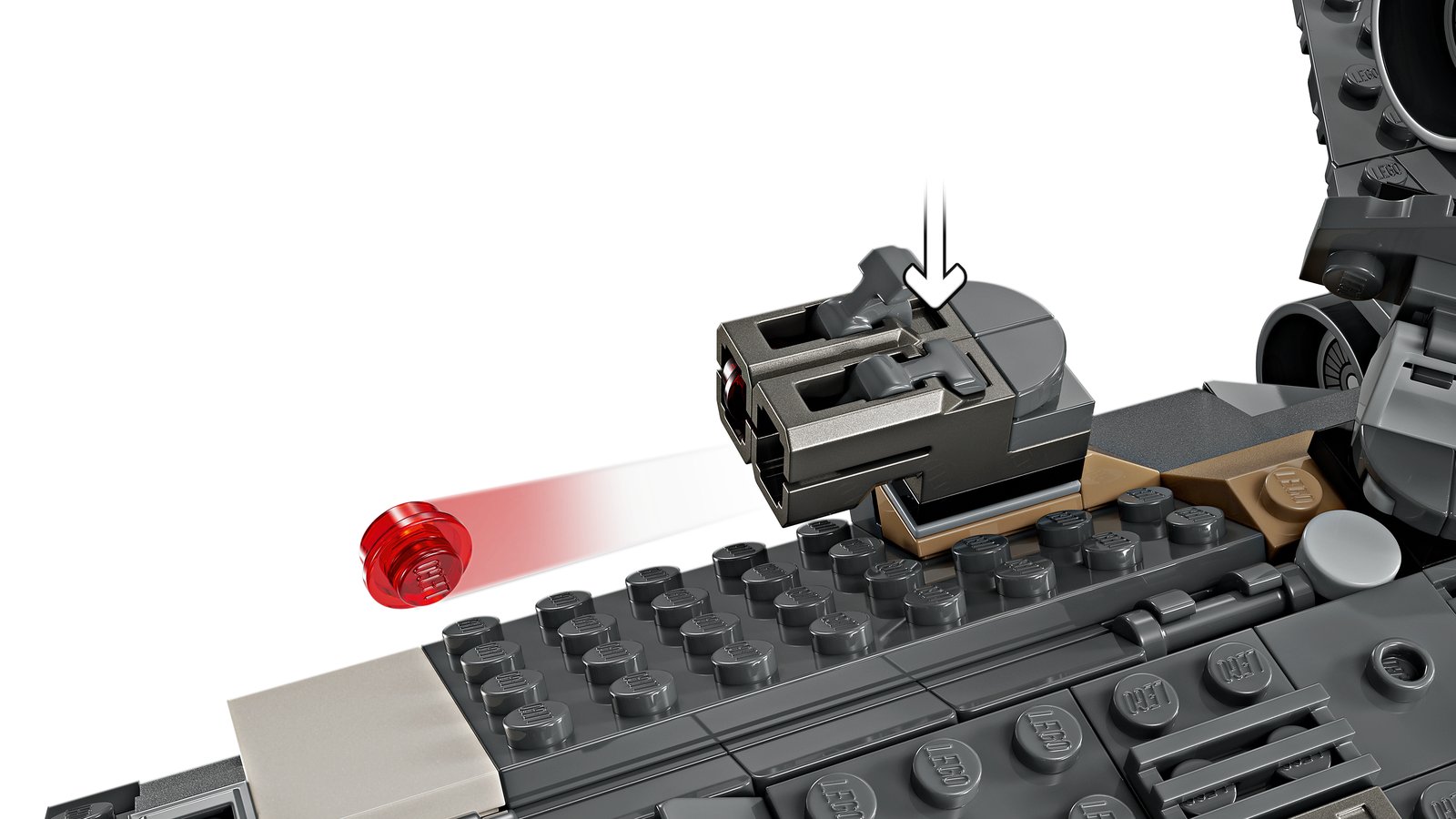 LEGO 75374 LEGO® Star Wars™ 75374 - Die Onyx Cinder – Detailansicht 3