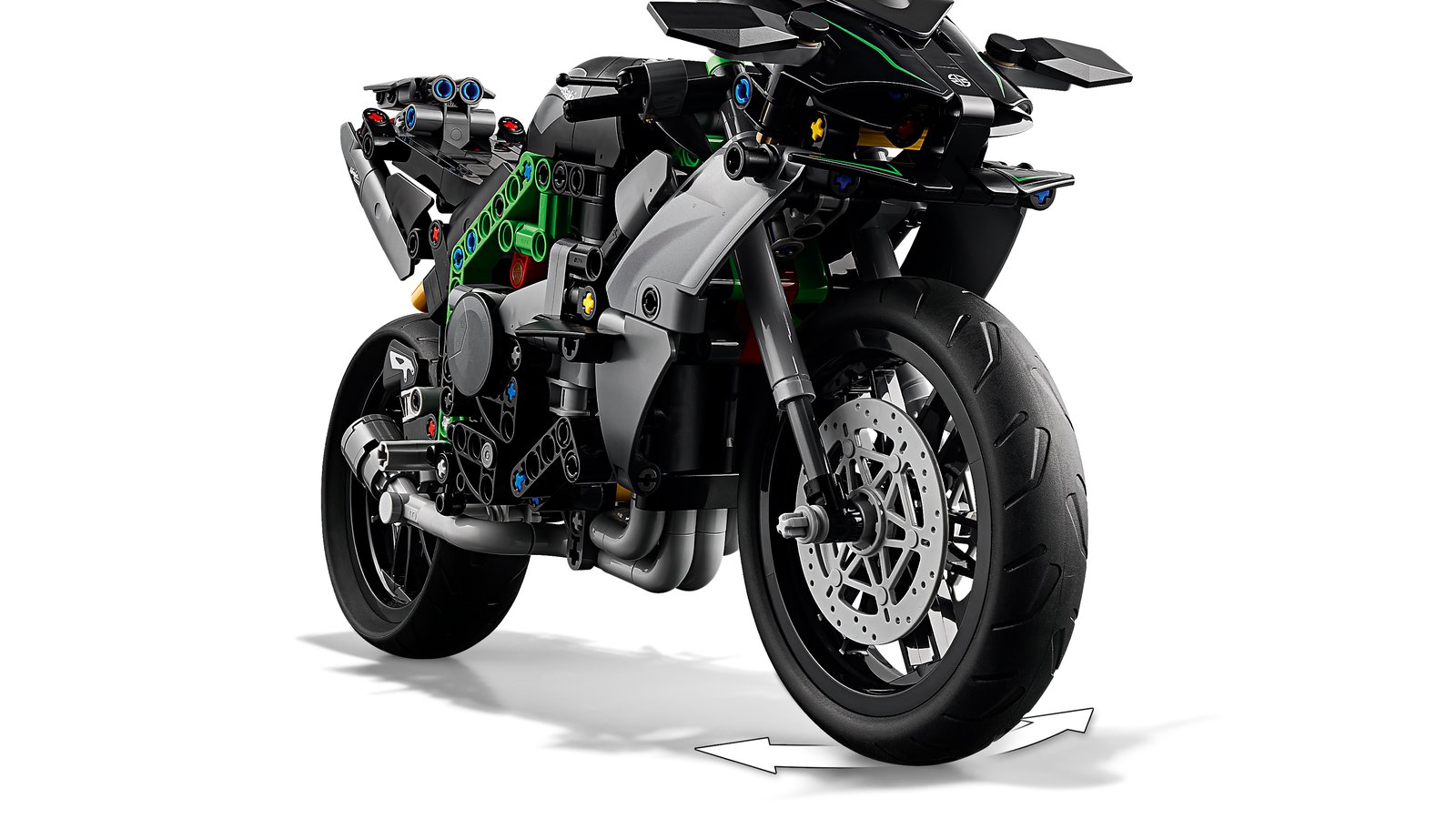 LEGO 42170 LEGO® Technic 42170 - Kawasaki Ninja H2R Motorrad – Detailansicht 6