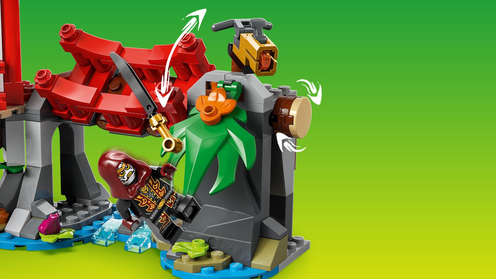 LEGO 71857 LEGO® Ninjago 71857 - Showdown am Baumhaus mit dem Ninja-Bike – Detailansicht 3