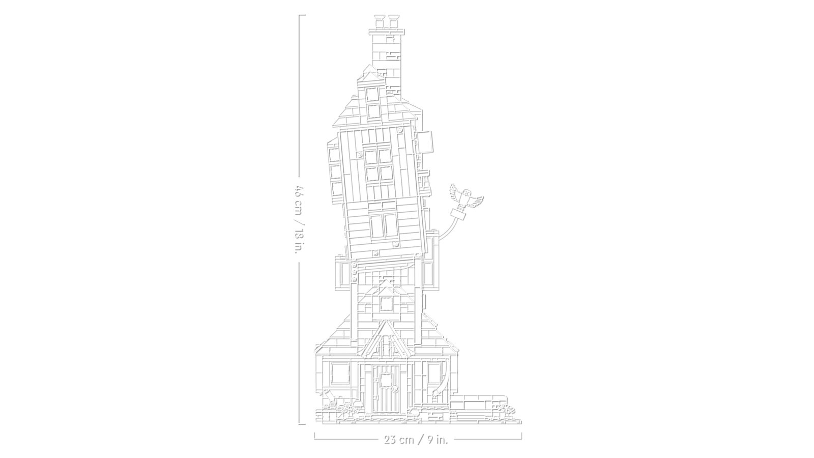 LEGO 76437 LEGO® Harry Potter™ 76437 - Der Fuchsbau – Sammleredition – Detailansicht 7