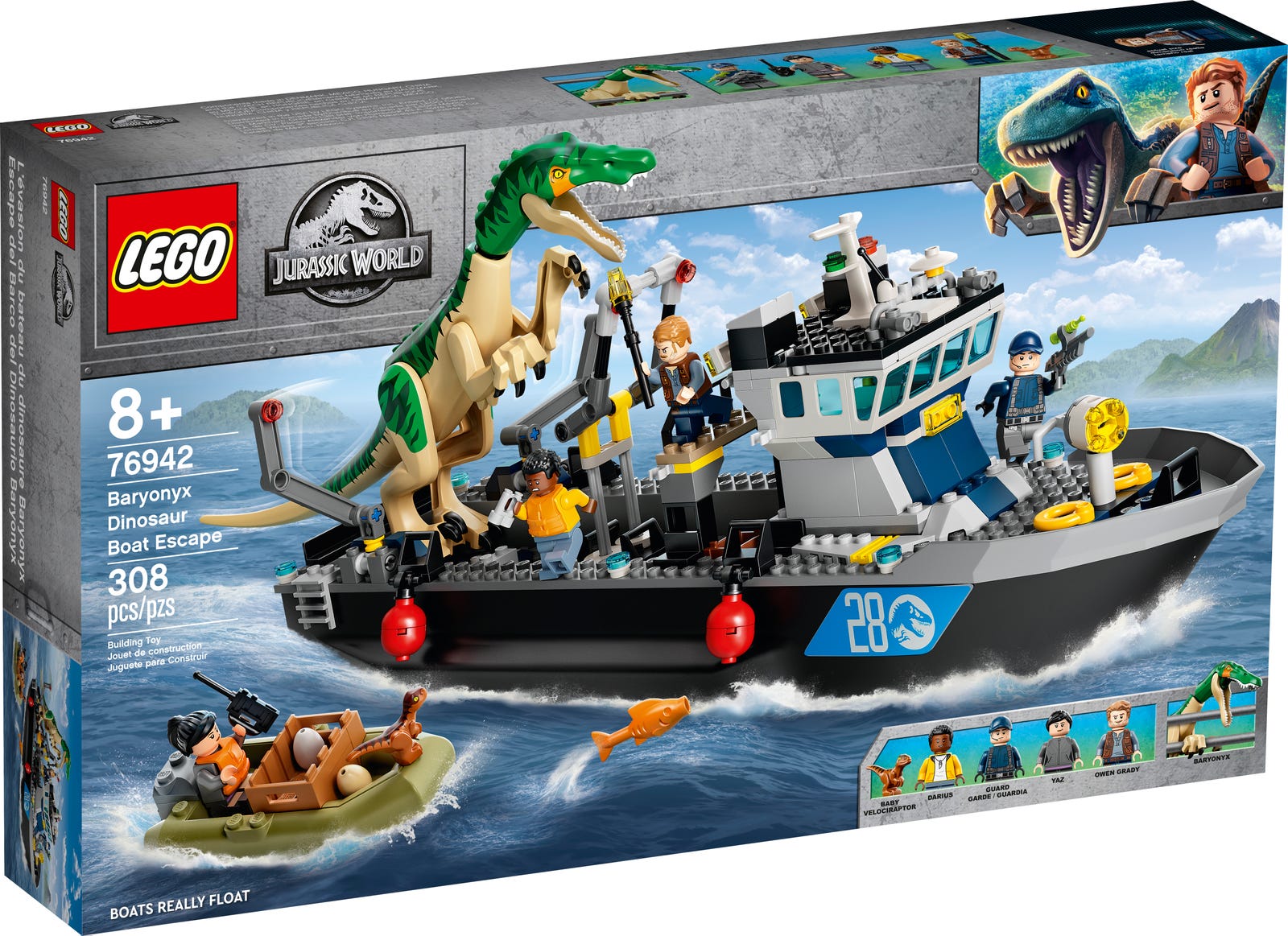 LEGO® Jurassic World 76942 - Flucht des Baryonyx​