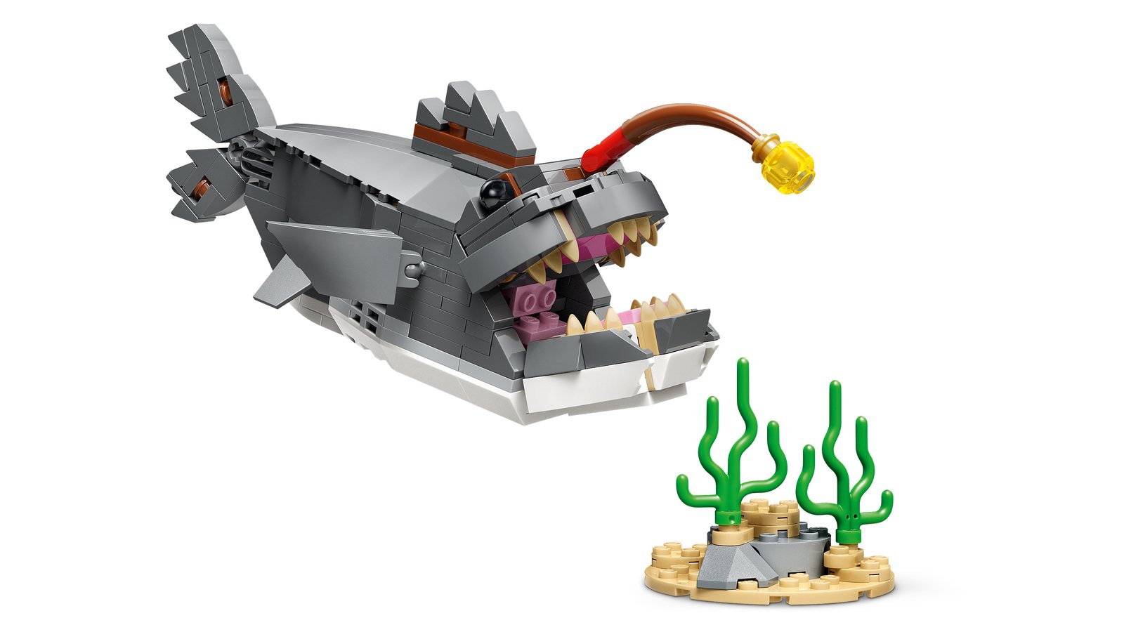 LEGO 31381 LEGO® Creator 31381 - Wilder Hai mit Schatztruhe – Detailansicht 7