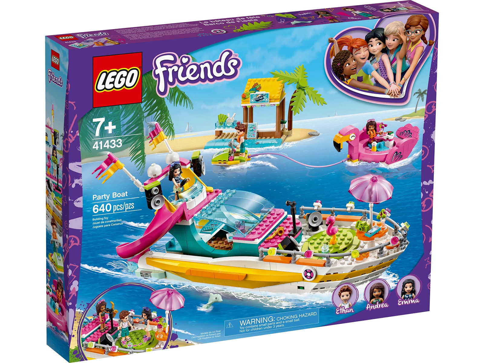 LEGO® Friends 41433 - Partyboot von Heartlake City