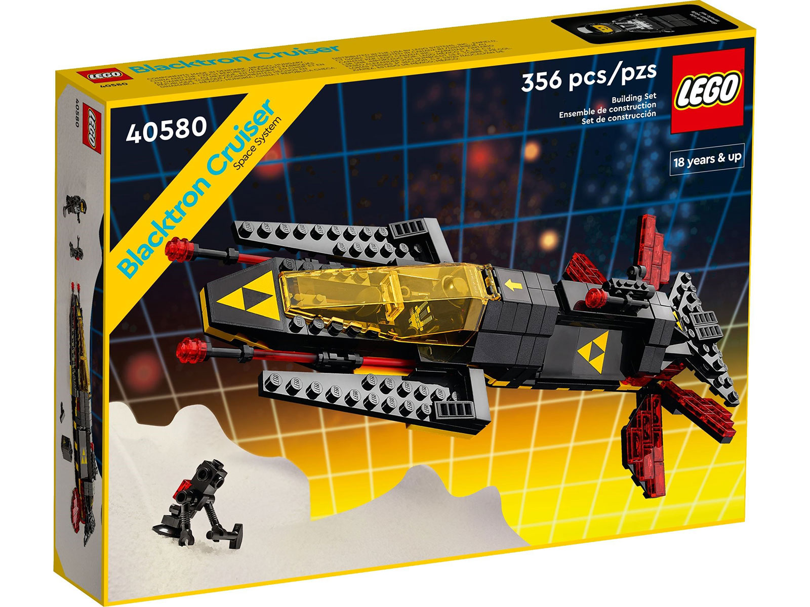 LEGO® Icons 40580 - Blacktron-Raumschiff