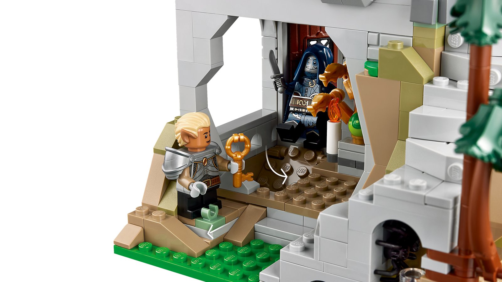 LEGO 21348 LEGO® Ideas 21348 - Dungeons & Dragons: Die Sage vom Roten Drachen – Detailansicht 3