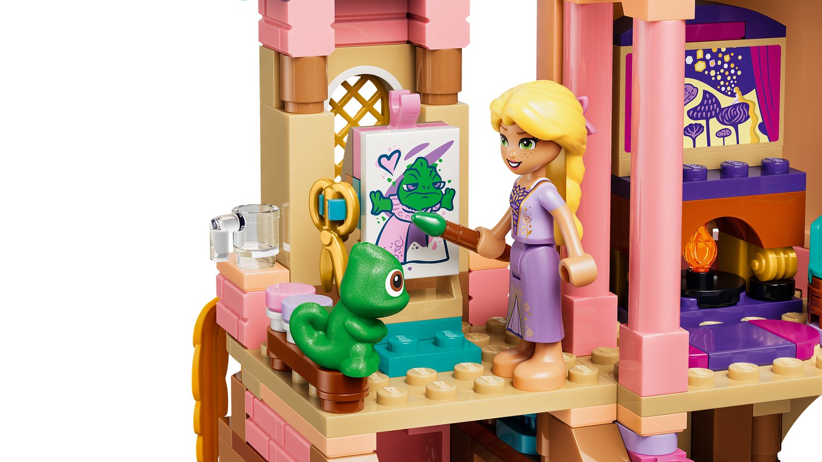 LEGO 43297 LEGO® ǀ Disney Princess 43297 - Rapunzels Schloss – Detailansicht 4