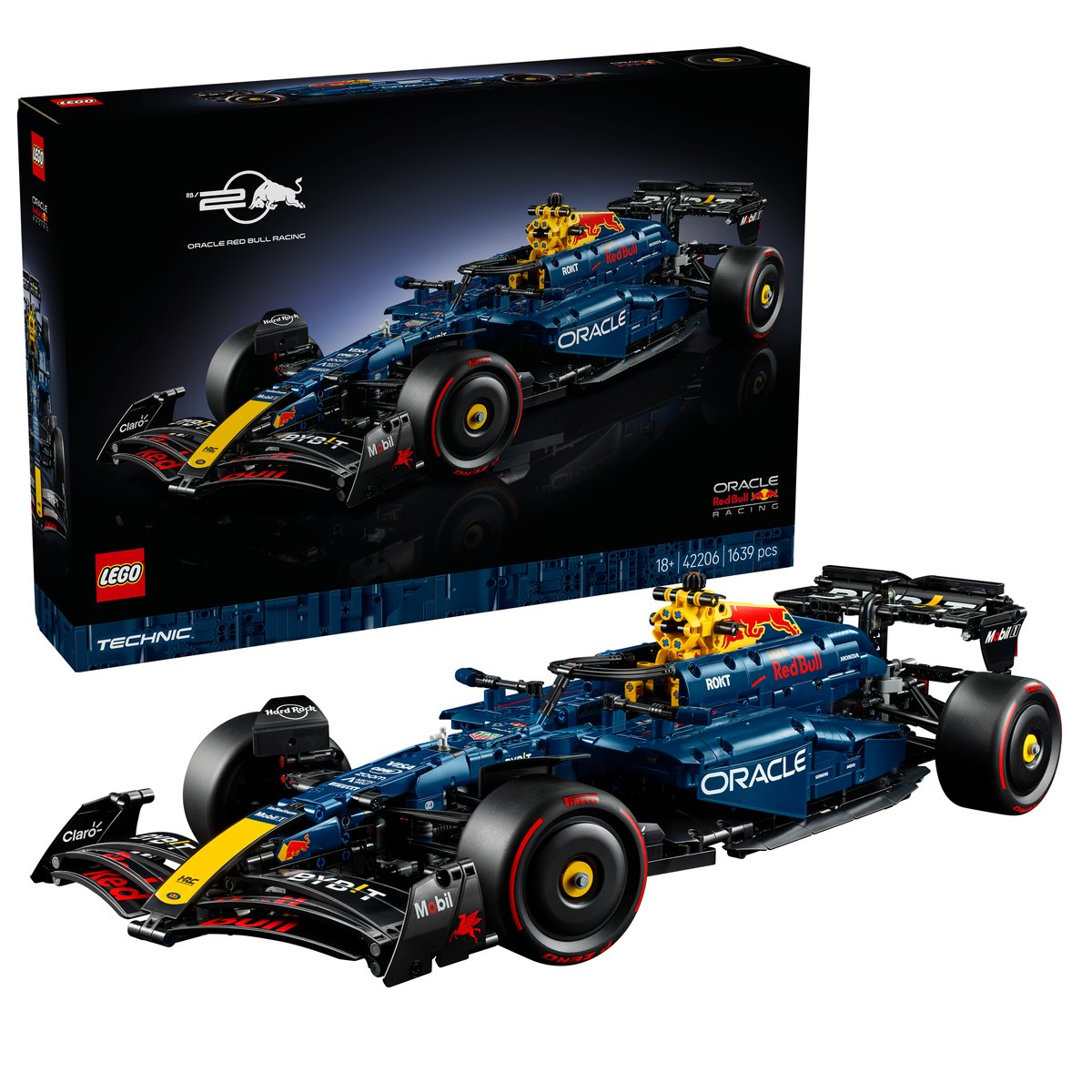 LEGO 42206 LEGO® Technic 42206 - Oracle Red Bull Racing RB20 F1 Rennauto – Box & Produkt