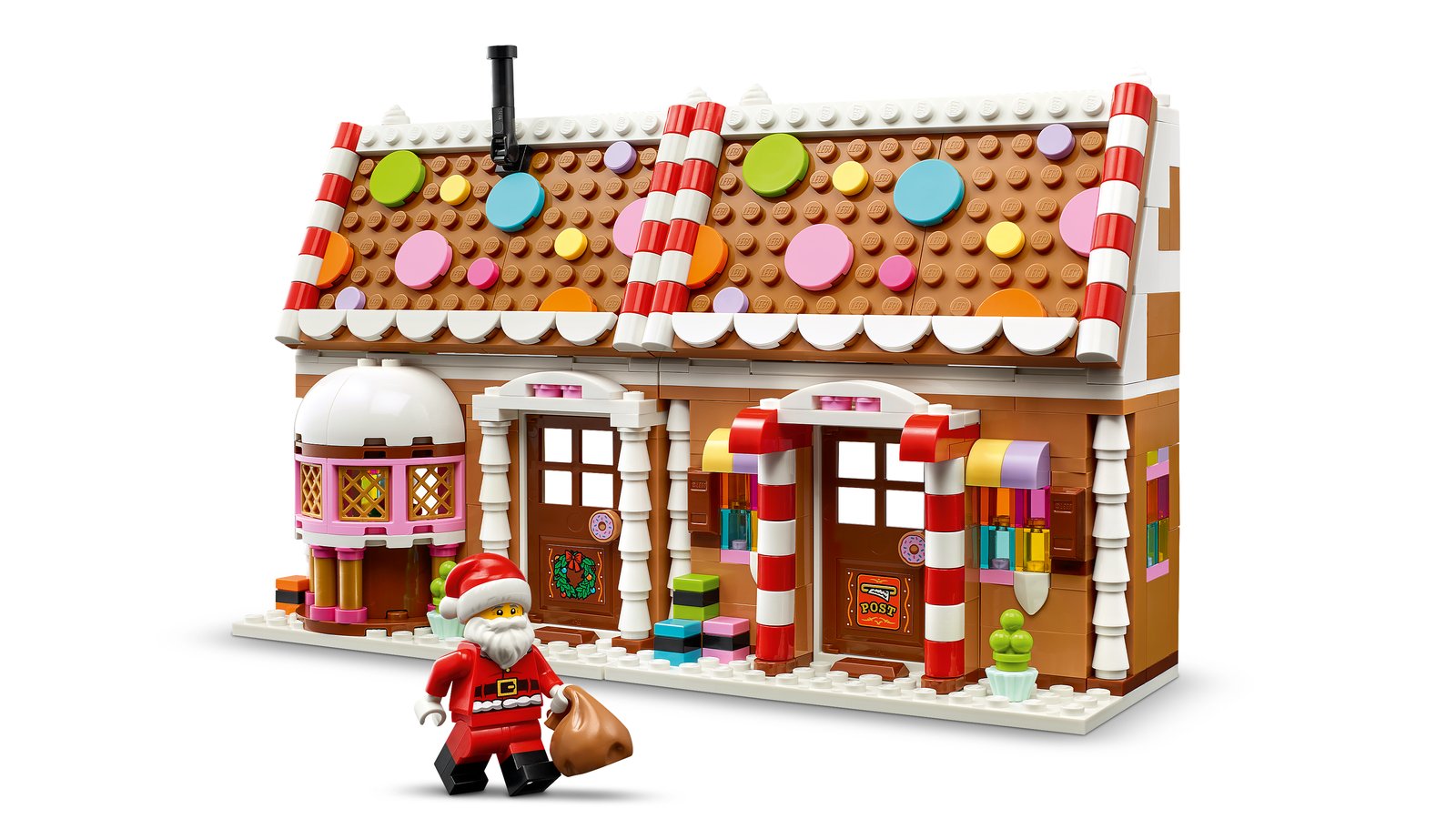 LEGO 40809 LEGO® LEGO Iconic 40809 - Weihnachtliches Lebkuchenhaus – Primaeres Produktbild