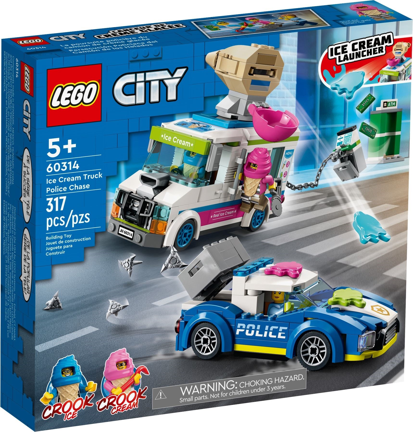 LEGO® City 60314 - Eiswagen-Verfolgungsjagd - Box Front