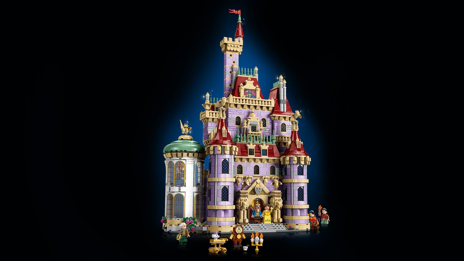 LEGO 43263 LEGO® Disney Princess 43263 - Das Schloss aus „Die Schöne und das Biest“ – Primaeres Produktbild