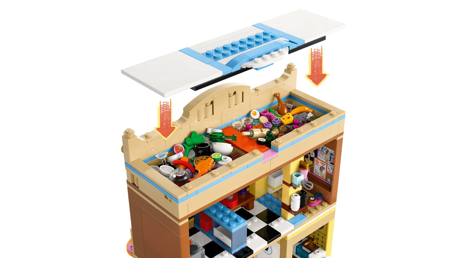 LEGO 42655 LEGO® Friends 42655 - Restaurant und Kochschule – Detailansicht 2