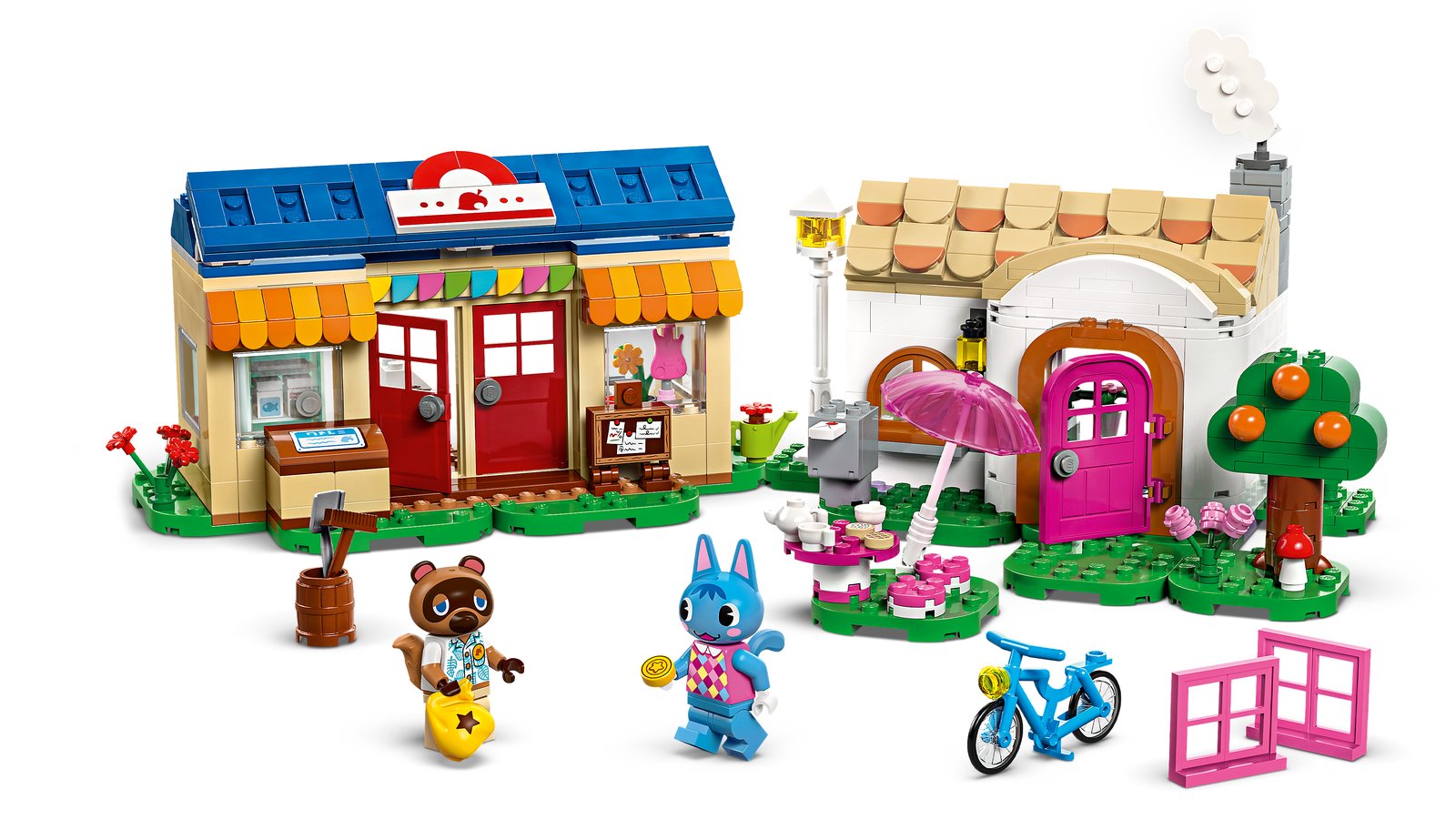 LEGO 77050 LEGO® Animal Crossing 77050 - Nooks Laden und Sophies Haus – Primaeres Produktbild
