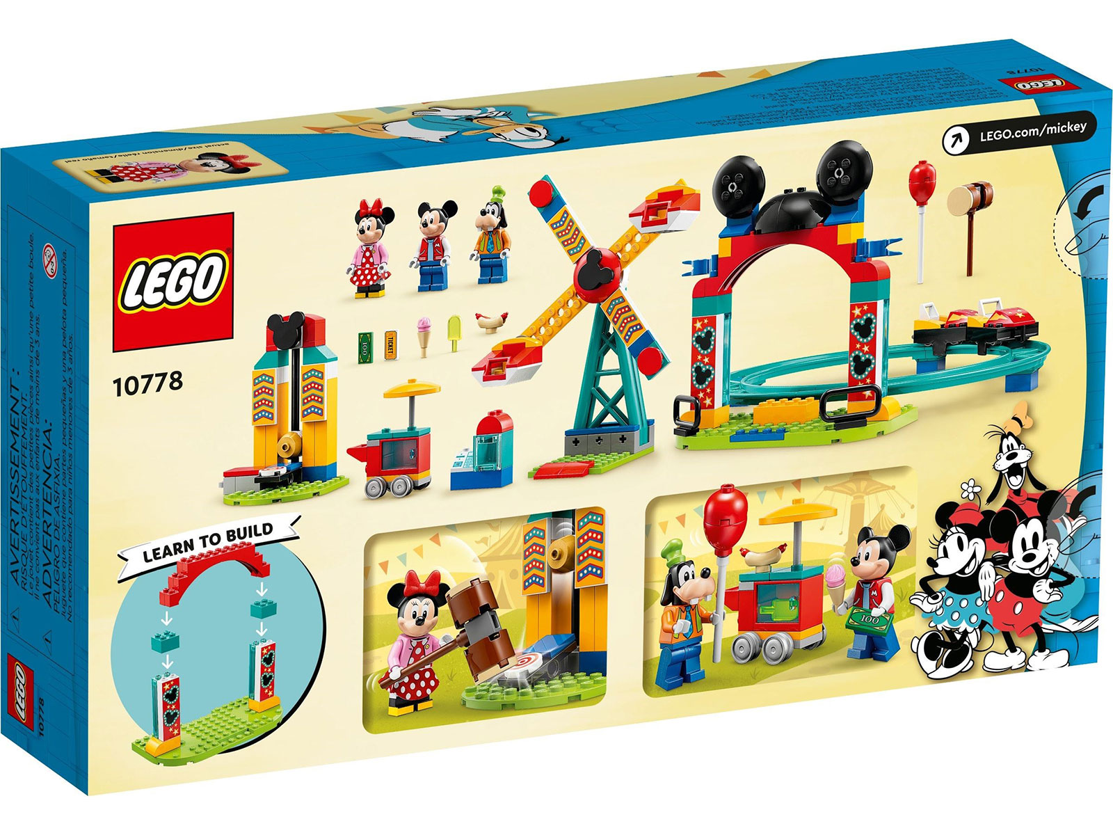 LEGO® Disney™ 10778 - Micky, Minnie und Goofy auf dem Jahrmarkt