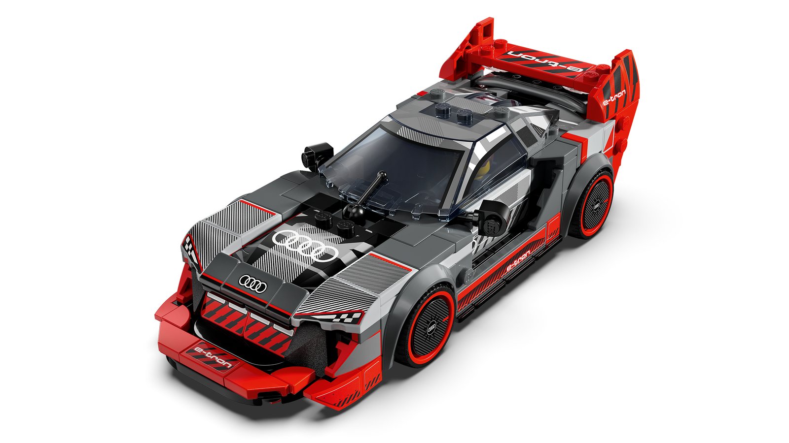 LEGO 76921 LEGO® Speed Champions 76921 - Audi S1 e-tron quattro Rennwagen – Detailansicht 1