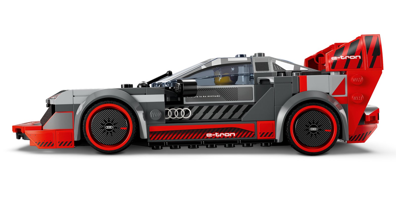 LEGO 76921 LEGO® Speed Champions 76921 - Audi S1 e-tron quattro Rennwagen – Detailansicht 2