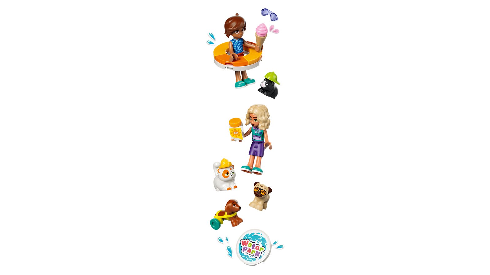 LEGO 42676 LEGO® Friends 42676 - Lustiger Tag im Wasserpark – Detailansicht 1