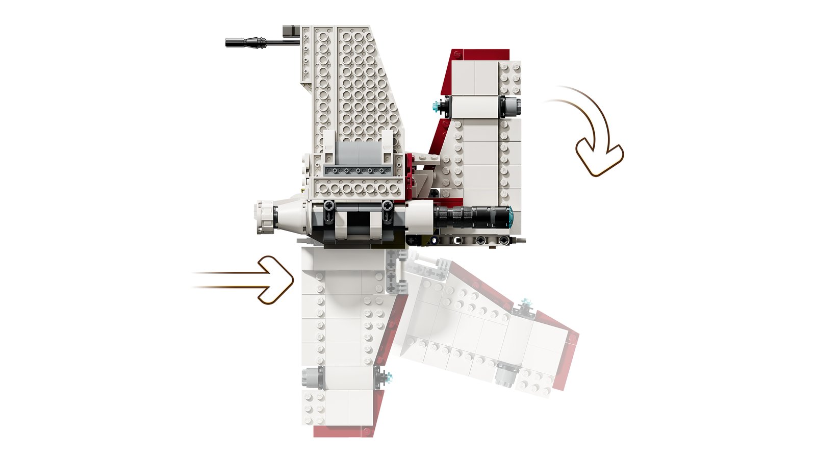 LEGO 75432 LEGO® Star Wars™ 75432 - V-19 Torrent-Sternjäger – Detailansicht 3