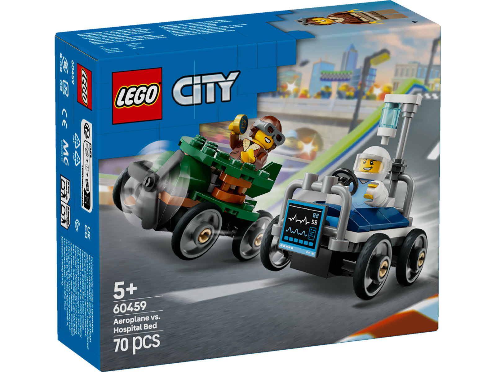 LEGO® City 60459 - Flugzeug vs. Krankenhausbett LEGO® City 60459 - Flugzeug vs. Krankenhausbett