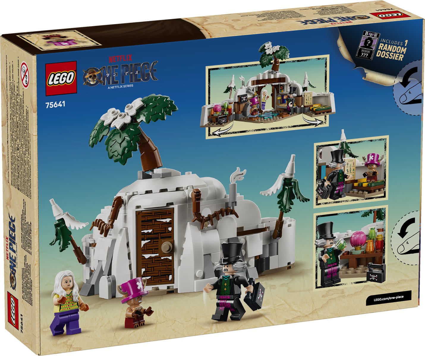 LEGO 75641 LEGO® ONE PIECE 75641 - Doc Baders Versteck – Verpackung hinten