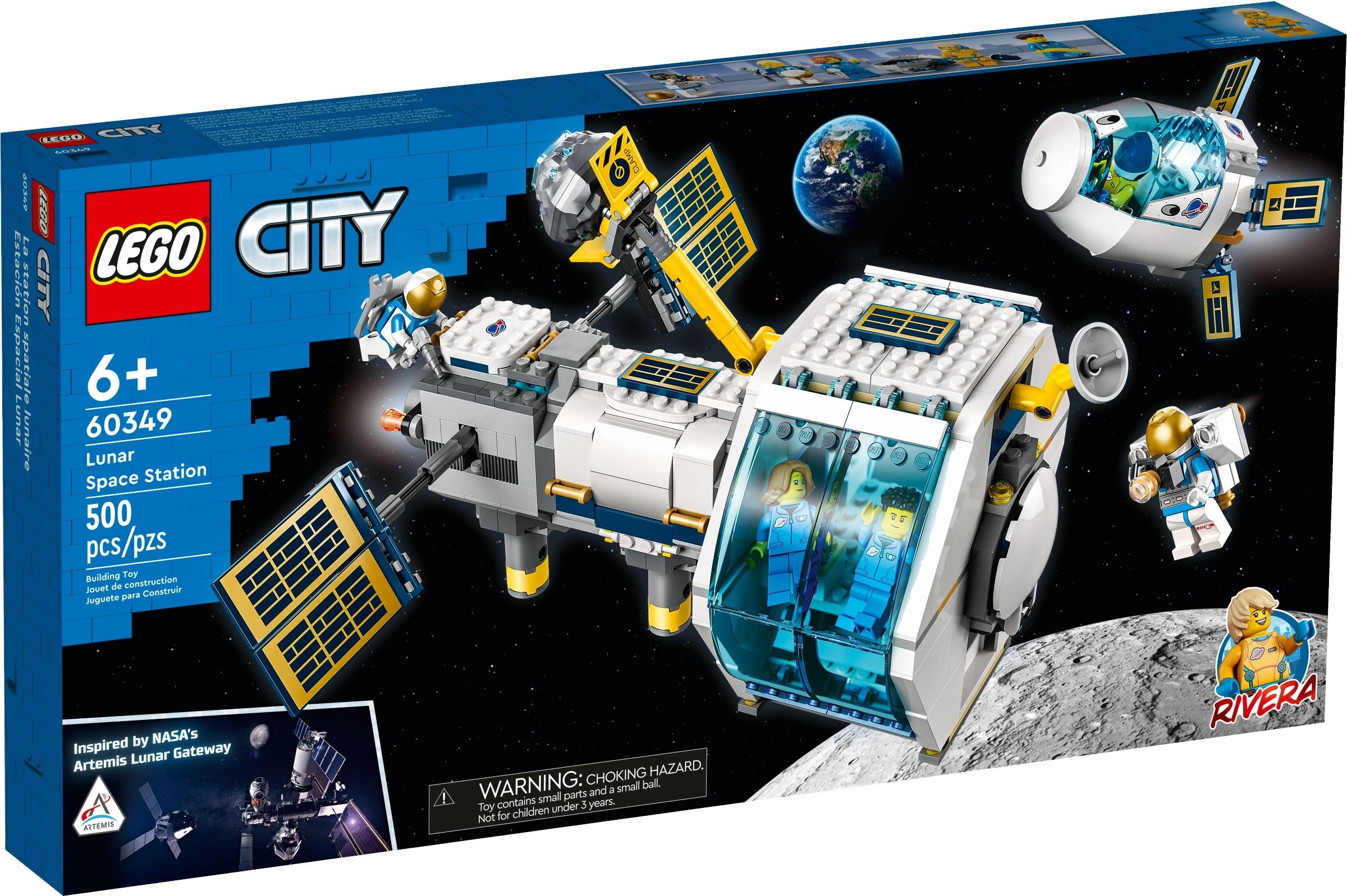 LEGO® City 60349 - Mond-Raumstation - Box Front