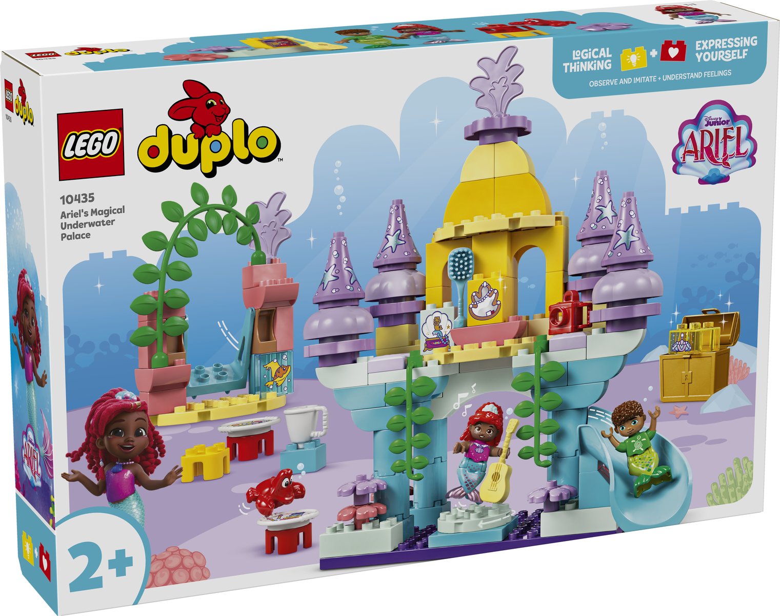 LEGO 10435 LEGO® DUPLO® | Disney 10435 - Arielles magischer Unterwasserpalast – Verpackung vorne