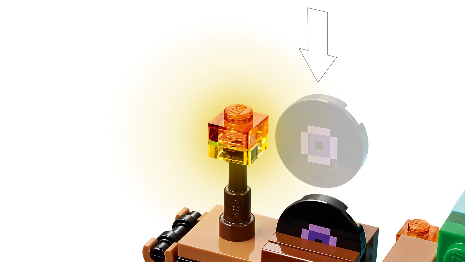 LEGO 21282 LEGO® Minecraft 21282 - Die Papageienhäuser – Detailansicht 6