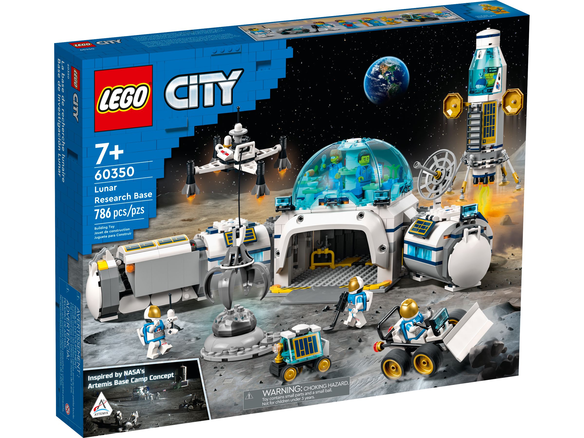LEGO® City 60350 - Mond-Forschungsbasis - Box Front