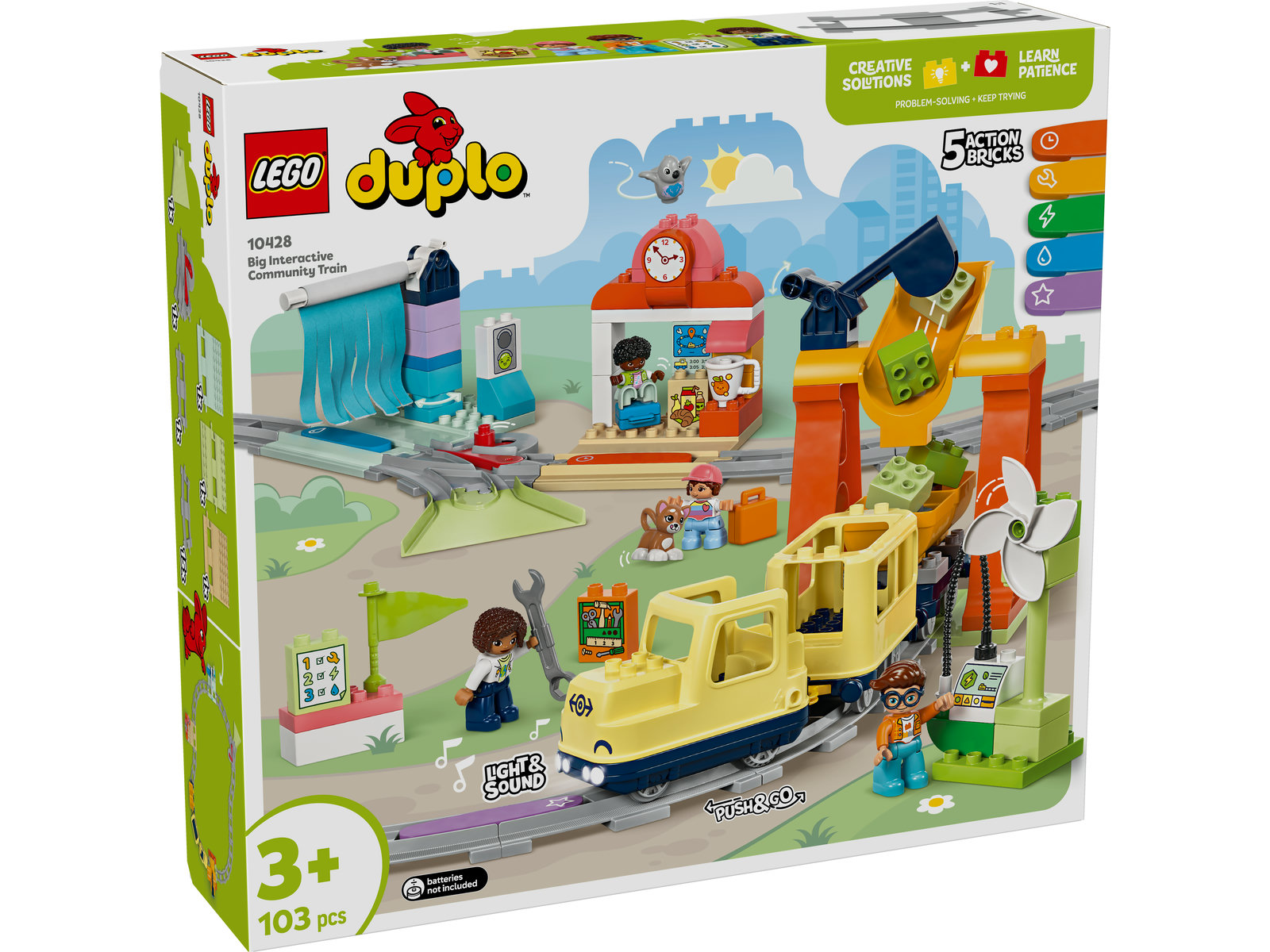 LEGO® DUPLO 10428 - Große interaktive Eisenbahn