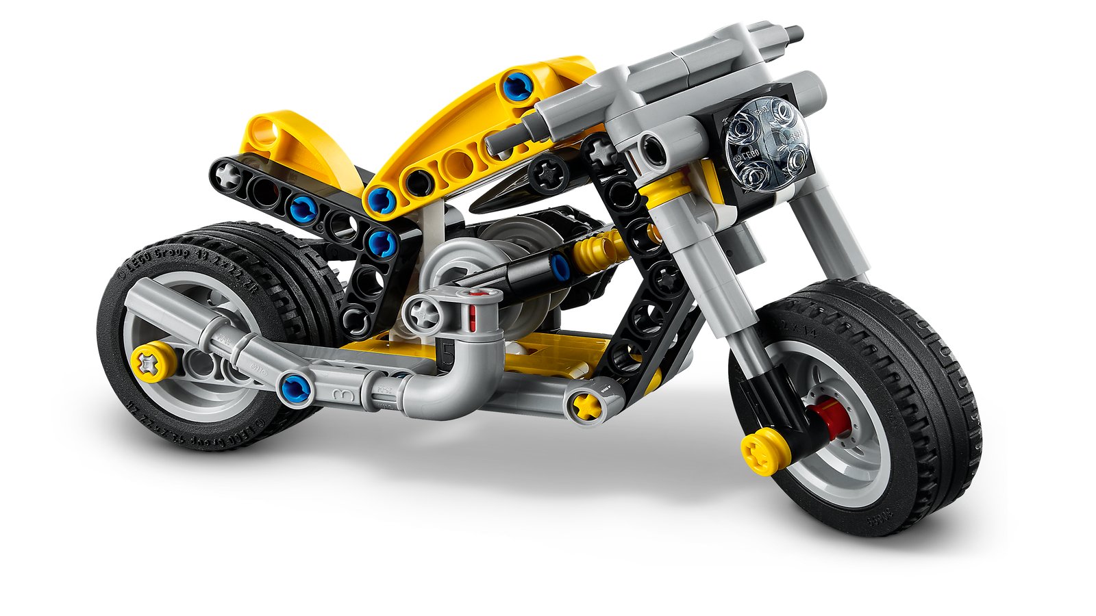 LEGO 42225 LEGO® Technic 42225 - Gelbes Motorrad – Primaeres Produktbild