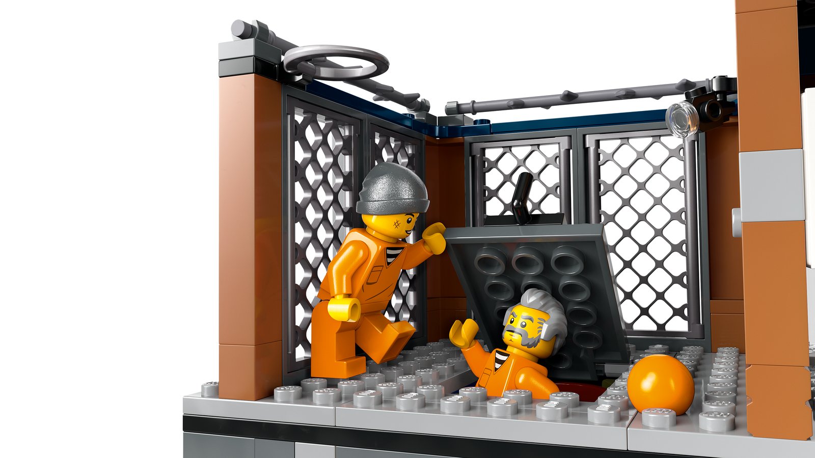 LEGO 60419 LEGO® City 60419 - Polizeistation auf der Gefängnisinsel – Detailansicht 2